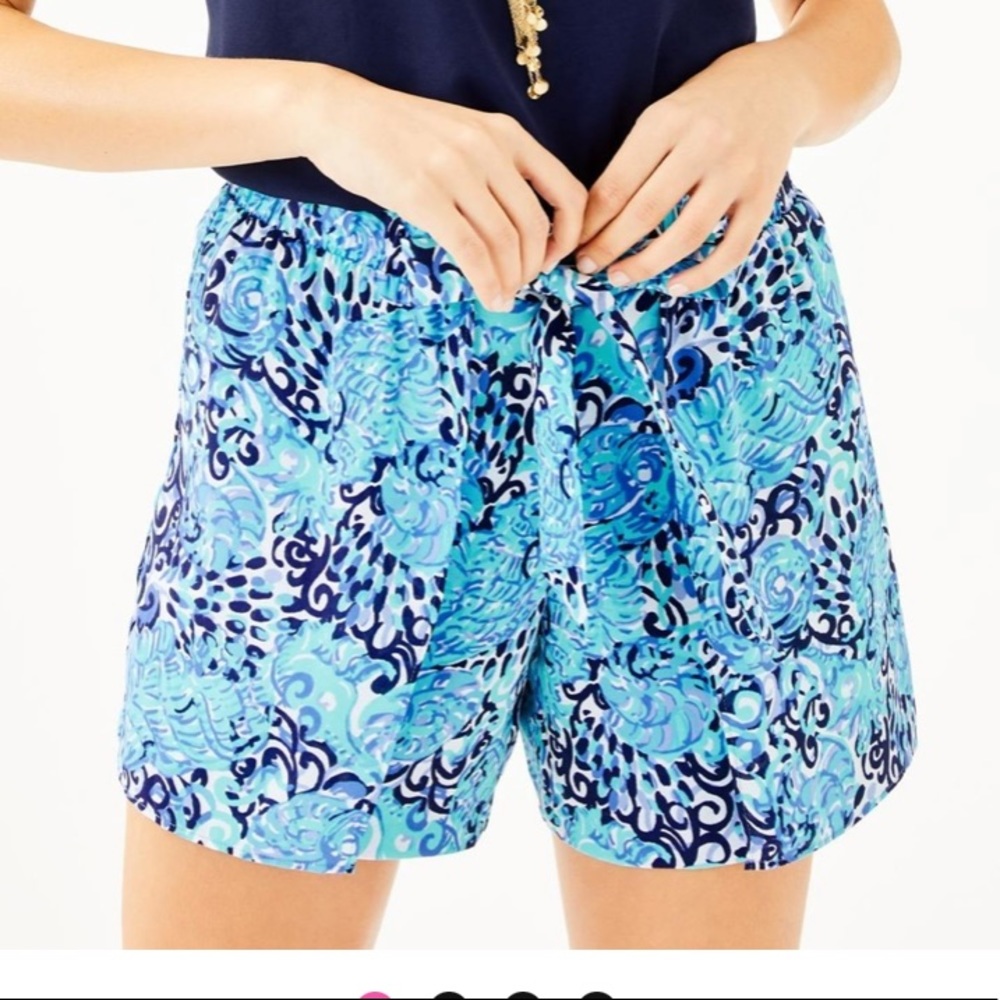 Lilly Pulitzer 5” Mylee Tie-Front Short NWT